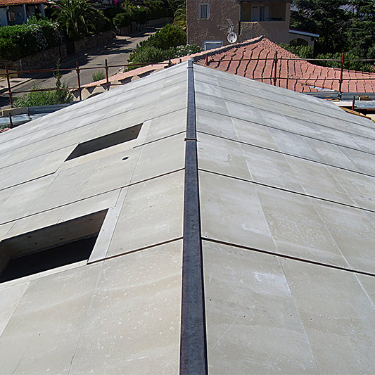 Pannello accoppiato Betoneco per tetto ventilato