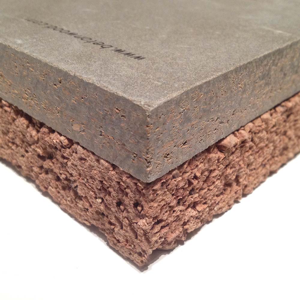 Pannello accoppiato Betoncork
