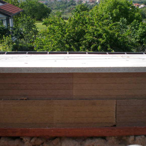 Pannello accoppiato Betonfiber per tetto isolato