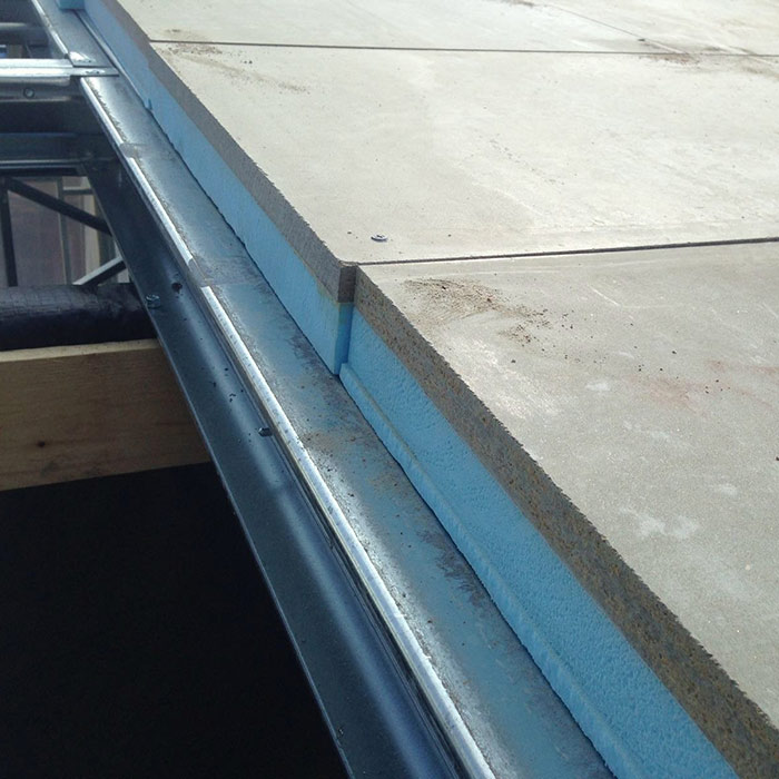 Pannello accoppiato Betonstyr XPS per tetto in lamiera