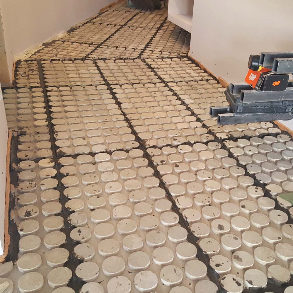 BetonRadiant per pavimento sopraelevato
