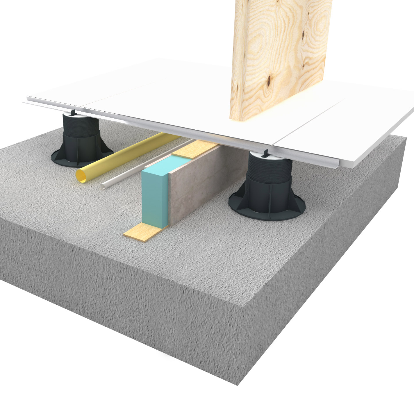 Pannello accoppiato Betonstyr XPS